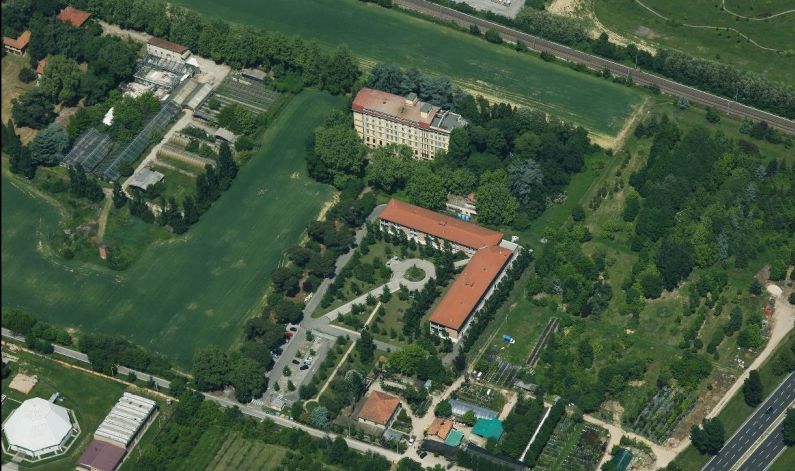 Vista aerea Villa Salus